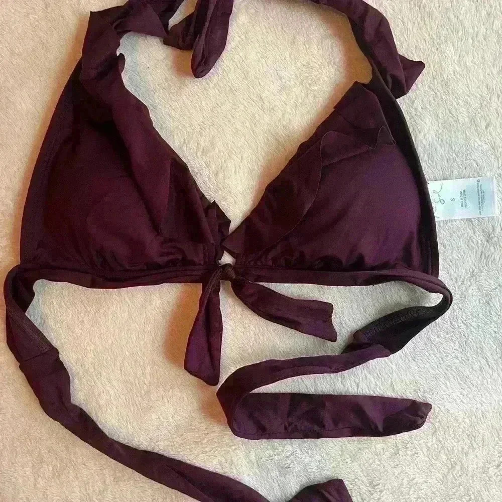 Kona Sol Swim Top- Fuchsia Small